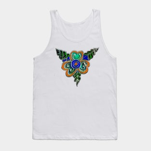 Tri Heart Leaf Tank Top